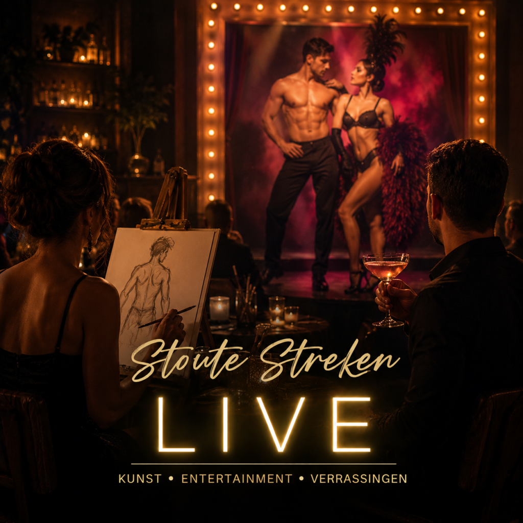 avondshow vrijgezellenfeest verjaardag naaktmodel schilderen bodypainting naakte butler sexy striptease stripper act erotisch uitje vriendinnen dag Amsterdam Amersfoort Arnhem Eindhoven Maastricht Nijmegen Tilburg Utrecht
